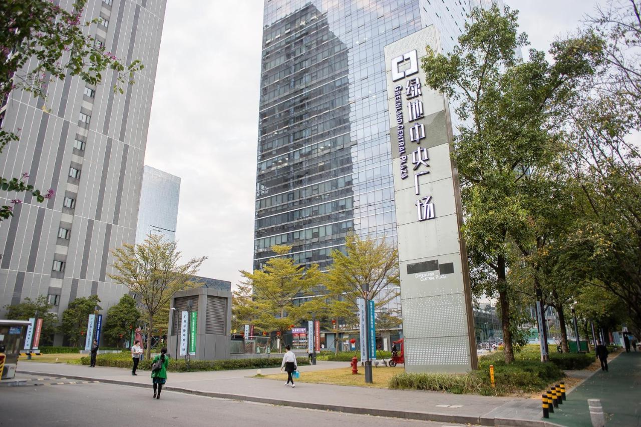 Guangzhou Laiste Aparthotel Science City Greenland Central Plaza Branch - Free Shuttle Bus To Canton Fair Complex During Canton Fair Period Exterior photo